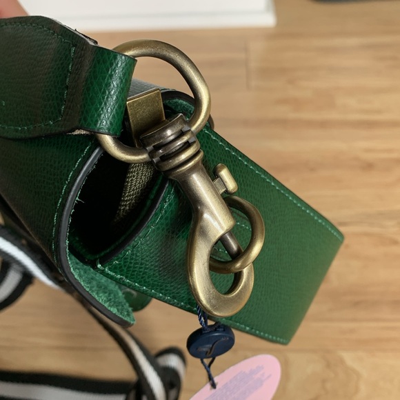 BEVINI Modena green genuine leather women crossbody bag - Picture 16 of 16